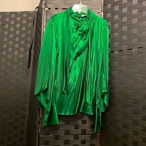 Zara green size XL blouse